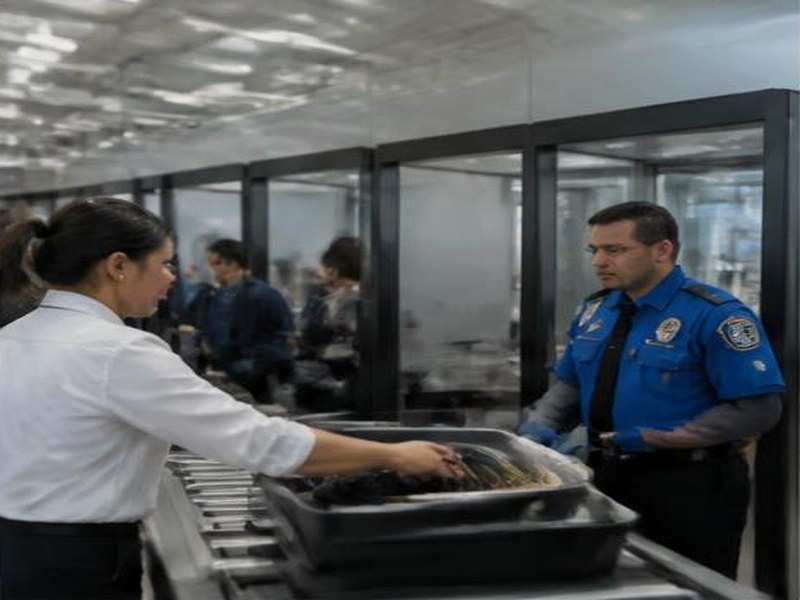 Havalimanı kontrollerinde kaçakçılığa karşı iş birliği — Havalimanı güvenlik kontrolü
