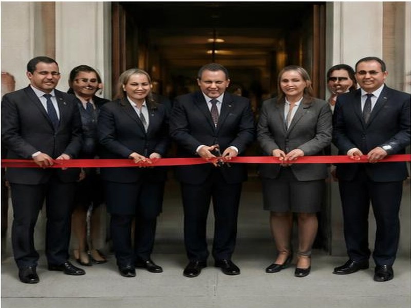 Yeni ofis açılışında kalabalık ilgi — Yeni ofis açılışı